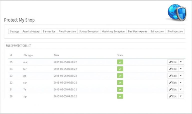 Seguretat per CMS - Protect My Shop